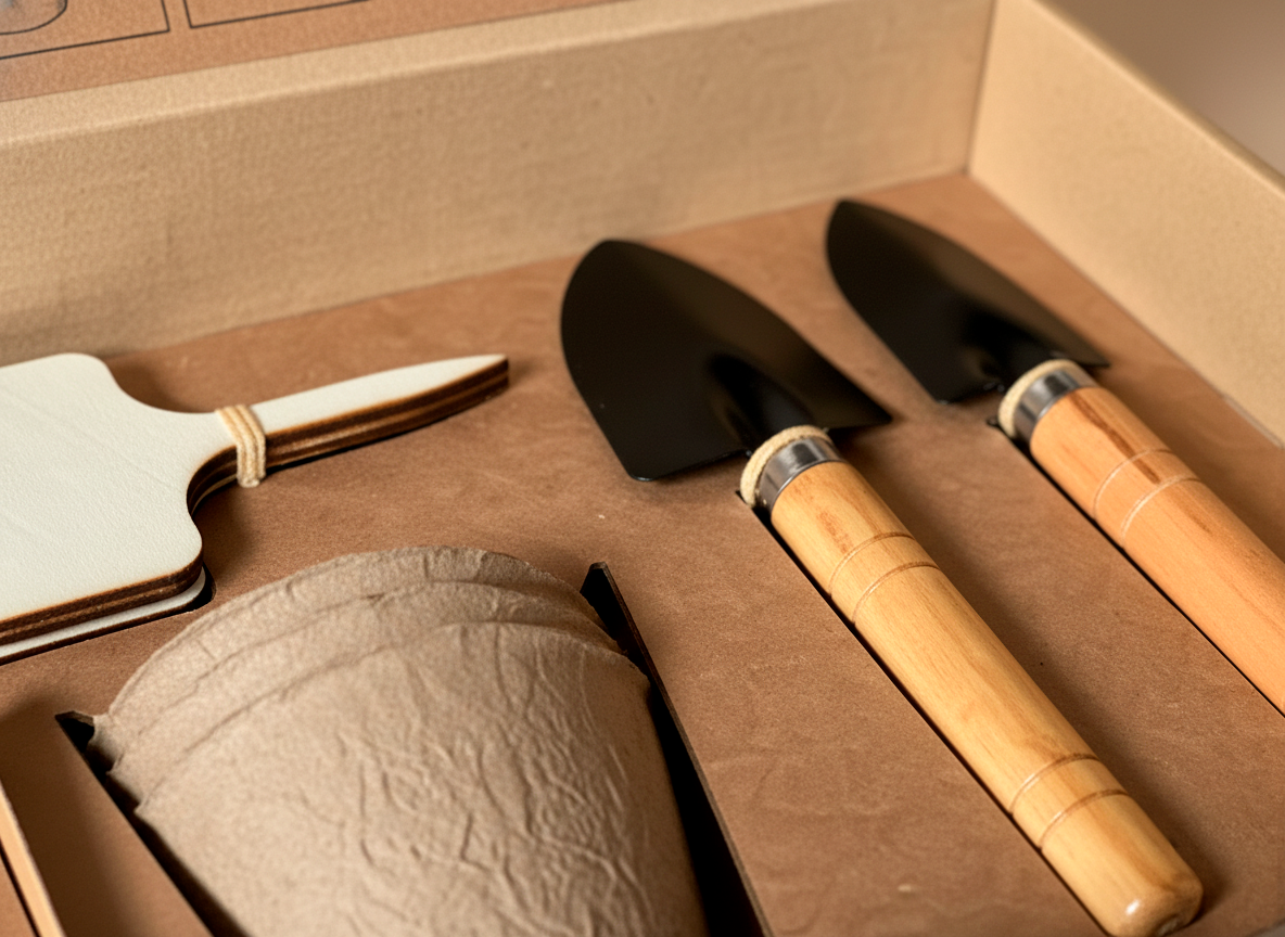 Kit de Huerto Aromáticas para Casa con Semillas y Herramientas